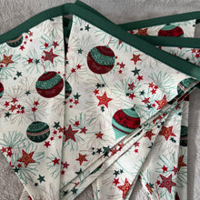 Load image into Gallery viewer, Bunting / x Cream Pattern with Baubles
