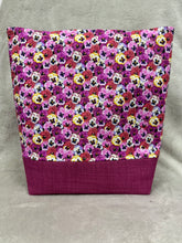 Load image into Gallery viewer, 165 Pink Base with Pansies Print