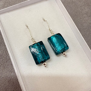Aqua Earrings
