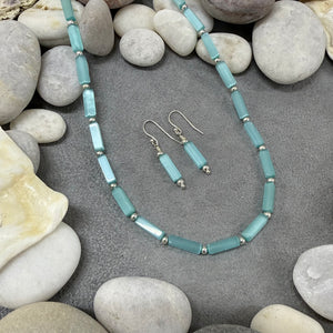 Aqua Necklace & Earrings Sets