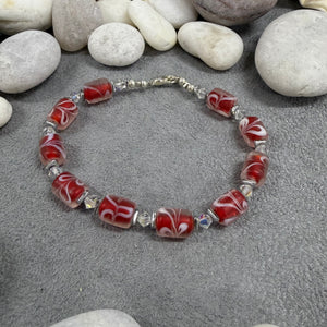 Bracelets: Red