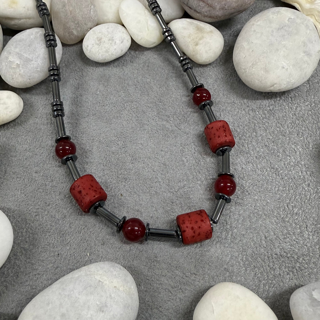Necklaces: Red