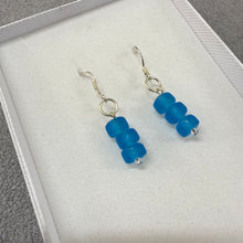 Load image into Gallery viewer, Aqua Earrings