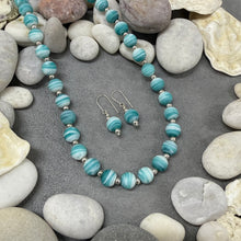 Load image into Gallery viewer, Aqua Necklace &amp; Earrings Sets