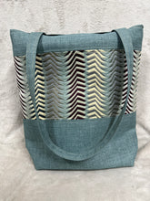 Load image into Gallery viewer, 141 Teal Base with Zig Zag Pattern