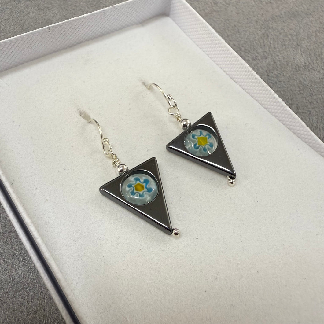 Aqua Earrings