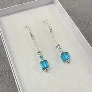 Aqua Earrings