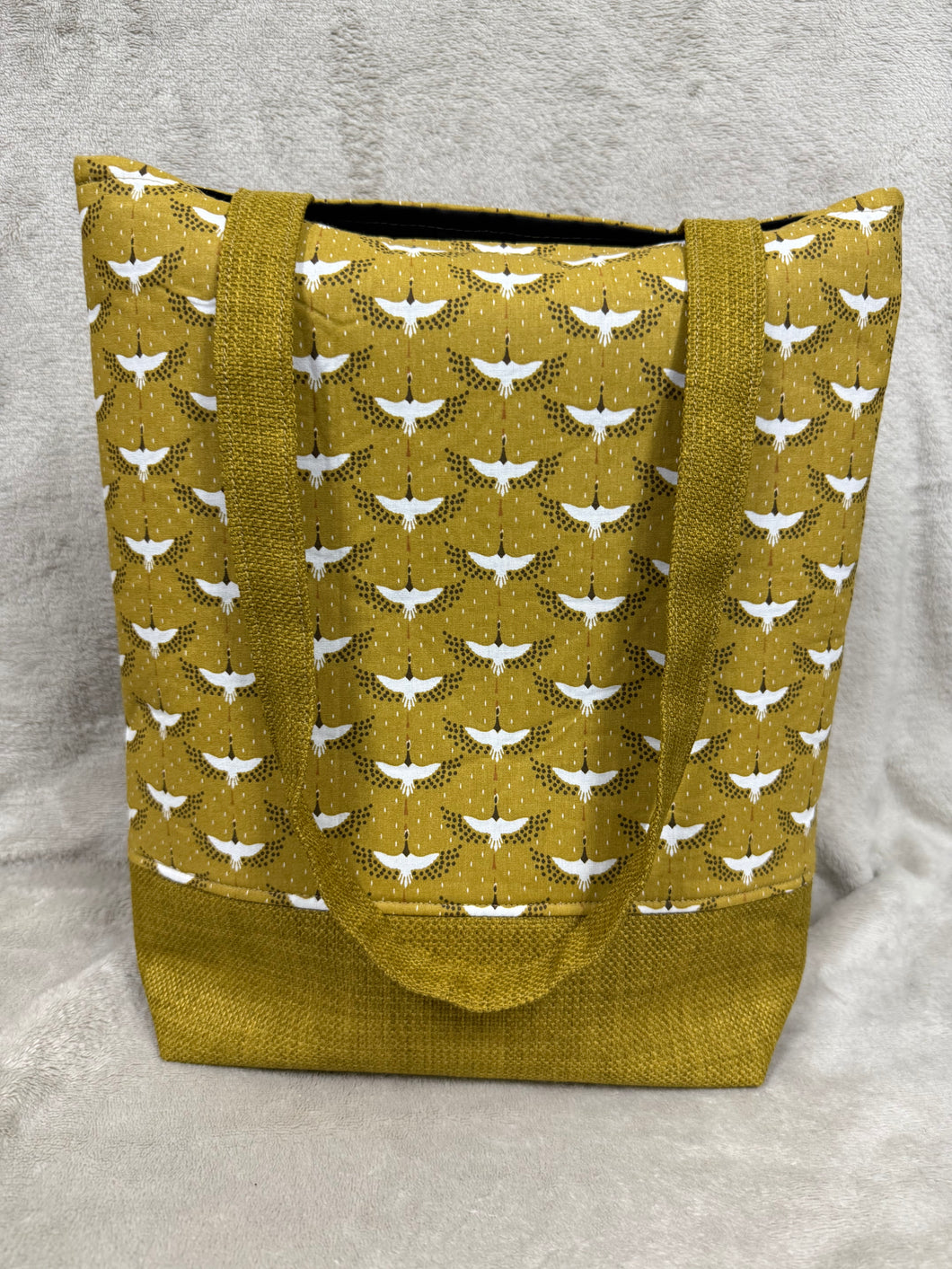 184 Mustard Base with Flying Geese