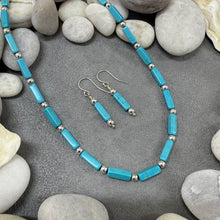Load image into Gallery viewer, Aqua Necklace &amp; Earrings Sets