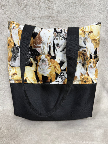 086 Black Base with Dog Print (small)