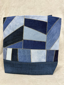 180 Blue with Denim Patchwork