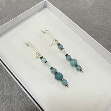 Load image into Gallery viewer, Aqua Earrings