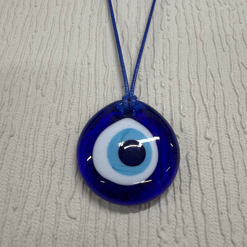 SALE Evil Eye (Mati) on Blue Cord