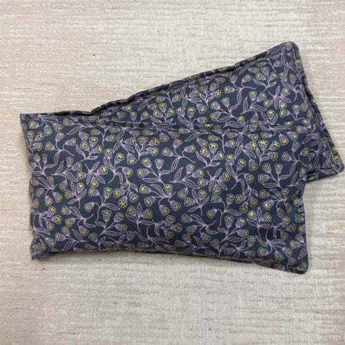 Wheatbag - Grey with Purple Seeds